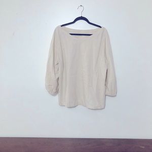 Blouse Cream color Brand New